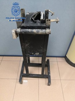 Lampadario recuperado.