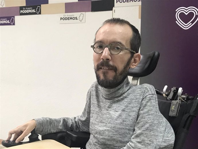El dirigente de Podemos, Pablo Echenique
