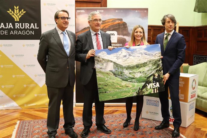 Presentación de la tarjeta VISA Ordesa de Caja Rural de Aragón.