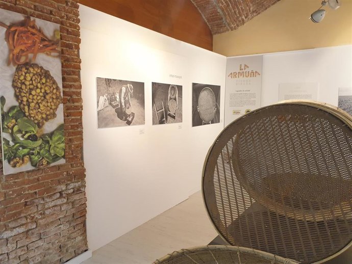 Una imagen de la exposición sobre la Armuña