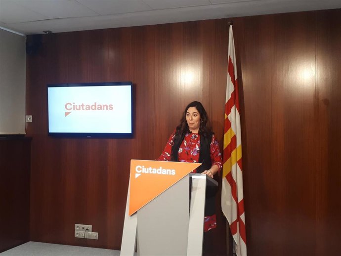 La líder de Cs en Barcelona, Luz Guilarte.