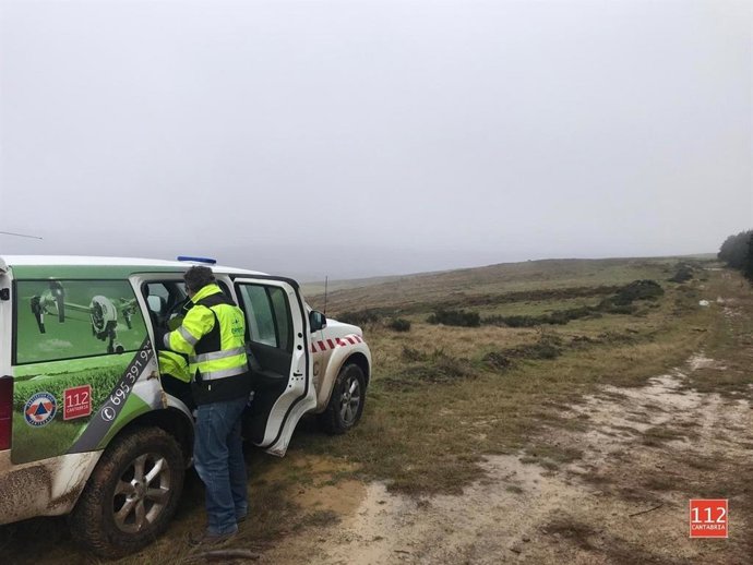 Búsqueda en Valderredible del hombre desparecido