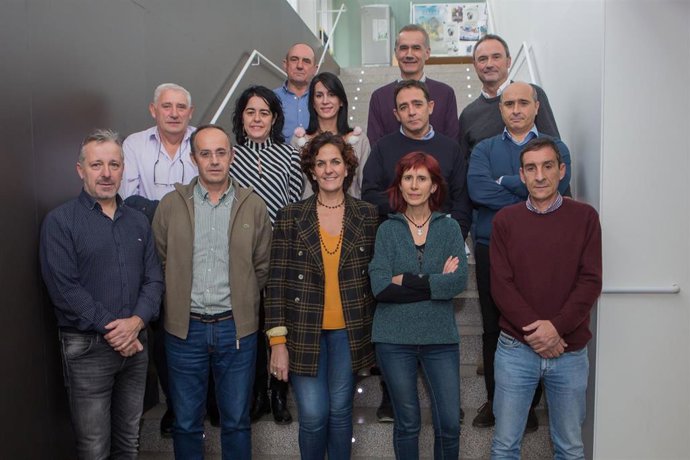 La consejera Gómez con el resto de participantes en el Consejo Agrario