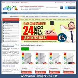 Tienda Online especializada en sistemas de Climatización