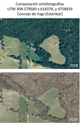 El Gobierno de Navarra publica la ortofotografía de la Comunidad foral de 2019