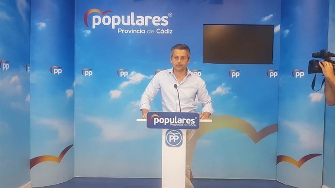 Andrés Núñez, secretario general del PP de Cádiz