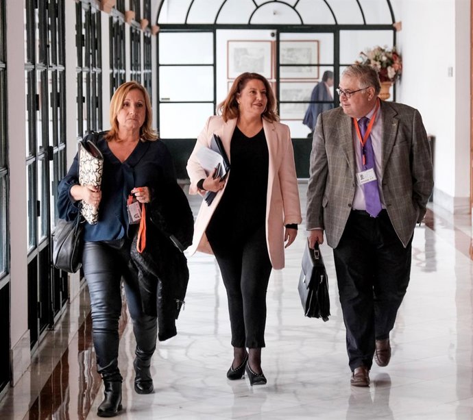 Carmen Crespo en el Parlamento de Andalucía