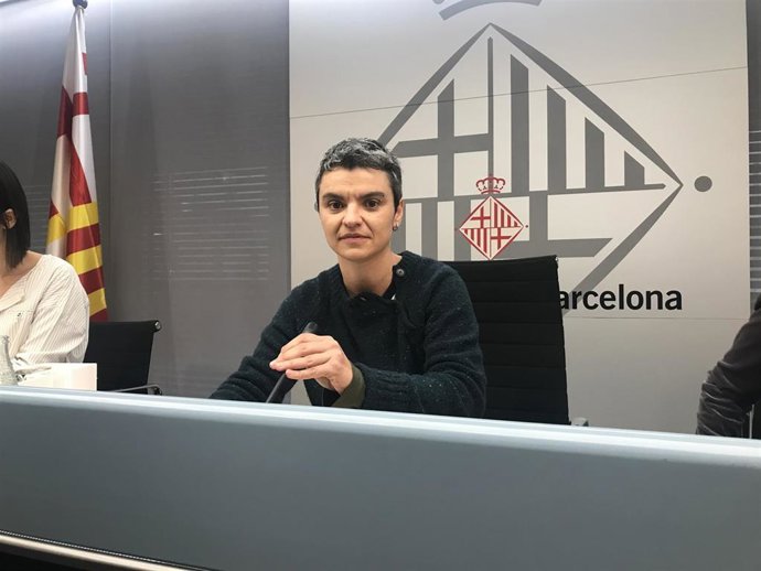 La concejal de Vivienda de Barcelona, Lucía Martín.