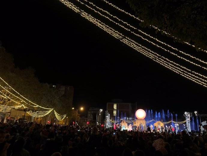 L'encs de llums de Nadal a Barcelona