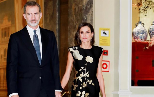 Los Reyes Felipe y Letizia