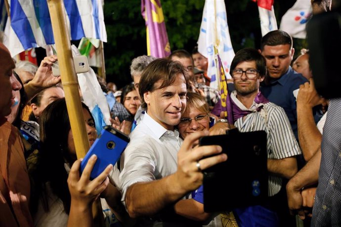 El conservador uruguayo Luis Lacalle Pou