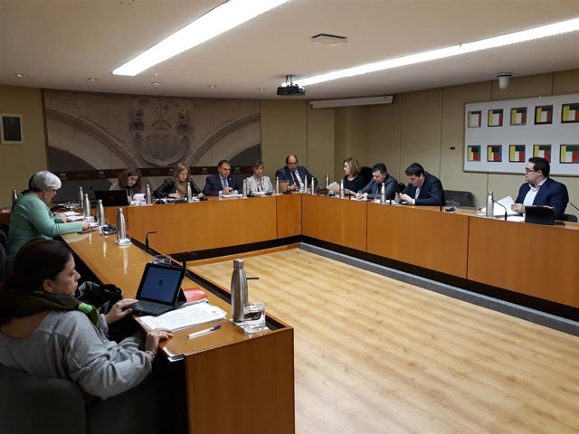 El consejero de Desarrollo Autonómico, José Ignacio Castresana, comparece en el Parlamento para explicar actuaciones ante Brexit y aranceles de Estado Unidos