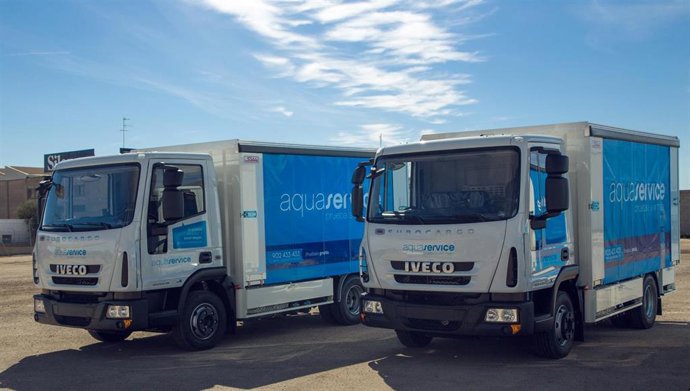 Entrega de pedido a Aquaservice