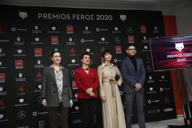 Presentación de los nominados a los Premios Feroz 2020 en la Consejería de Cultura y Turismo de la Comunidad de Madrid