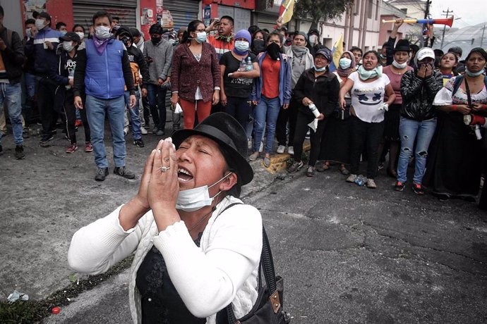 Ecuador.- Bachelet lamenta el "alto coste humano" de las protestas en Ecuador y 