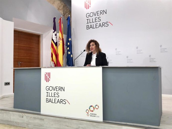 La portavoz del Govern, Pilar Costa.