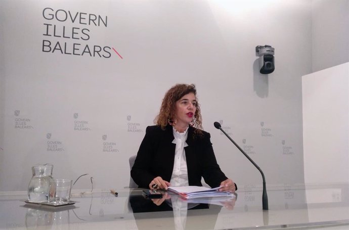 La portaveu del Govern, Pilar Costa.