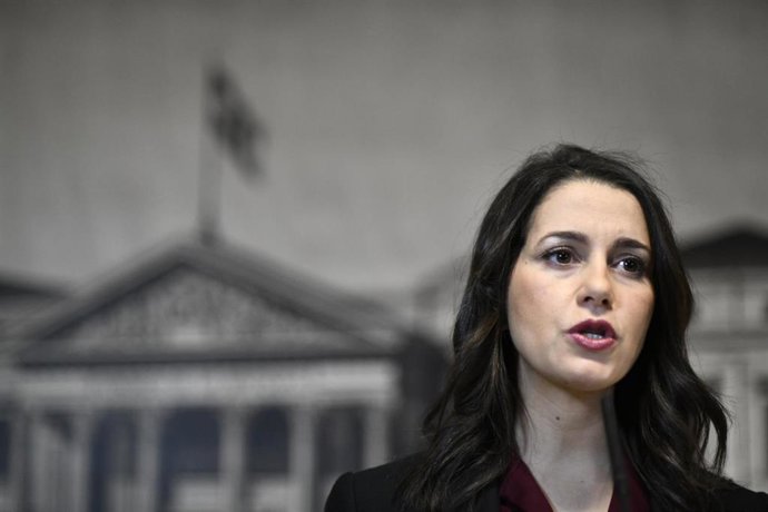 La portavoz de Ciudadanos en el Congreso, Inés Arrimadas