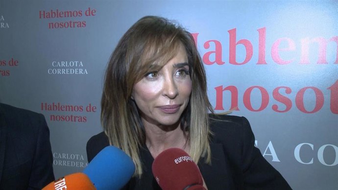 María Patiño, en la presentación del libro de Carlota Corredera