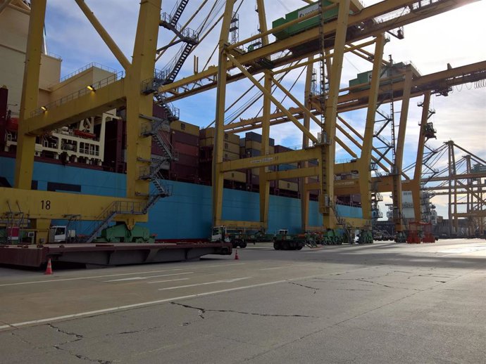 Instalaciones del puerto de Valncia