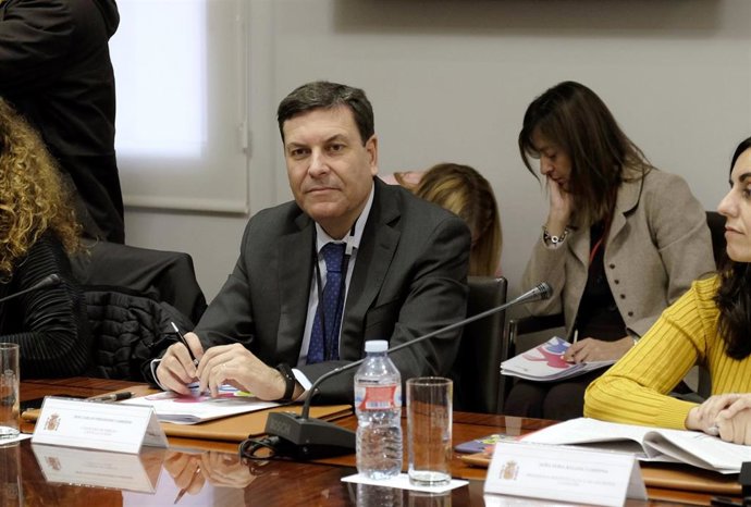 El consejero de Economía y Hacienda, Carlos Fernández Carriedo.