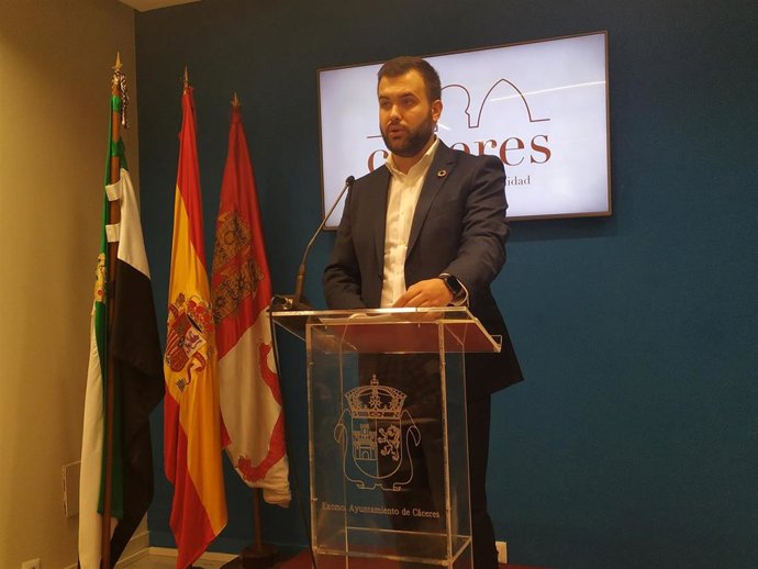 Luis Salaya, alcalde de Cáceres