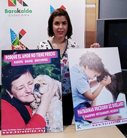 Barakaldo pone en marcha una campaña especial para fomentar la adopción de perro