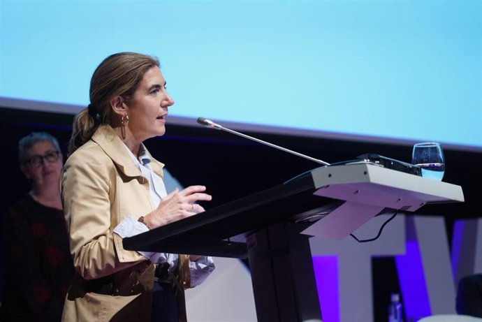 La consejera de Empleo, Formación y Trabajo Autónomo, Rocío Blanco, en la clausura del Talent Woman