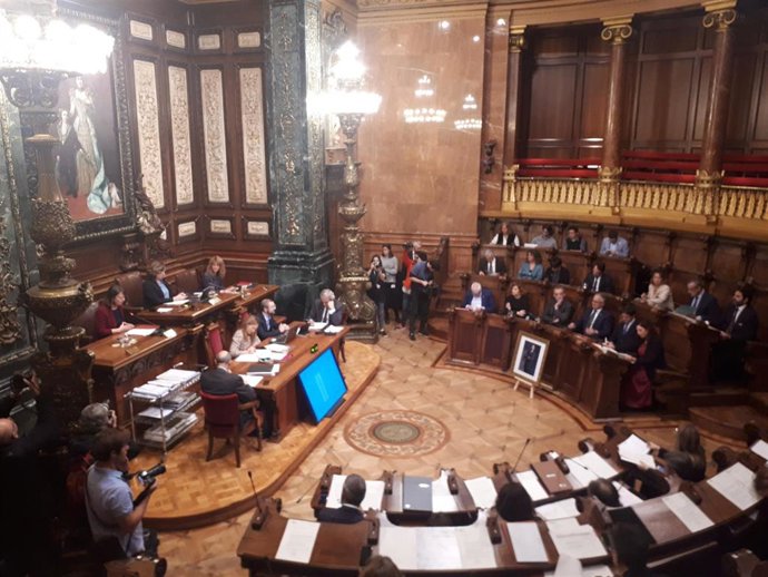 Pleno del Ayuntamiento de Barcelona