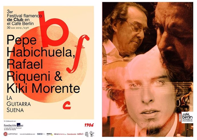 Cartel de la tercera edición del Festival Flamenco de Club