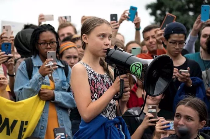 COP25.- Greta Thunberg podría llegar a la manifestación del 6-D y hablará a los 