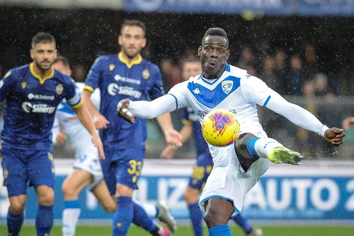 Mario Balotelli en un partido de esta temporada