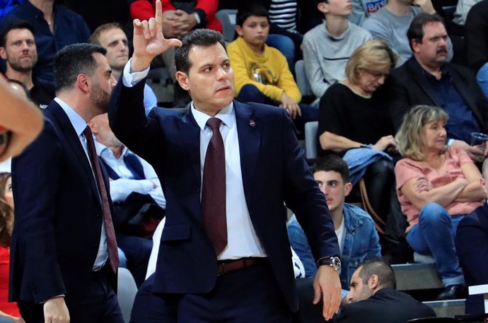 Dimitris Itoudis, entrenador del CSKA de Moscú.