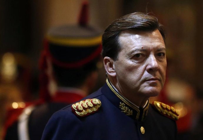 El exjefe del Ejército argentino, César Milani. 