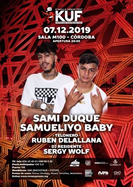 Cartel del festival 'Kiskilla Urban Fest'