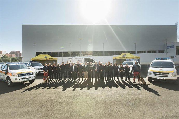 Nuevo vehículo de Protección Civil en Almería