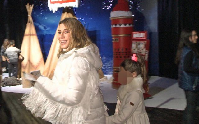 Elena Tablada acude al espectáculo el Circo del Hielo