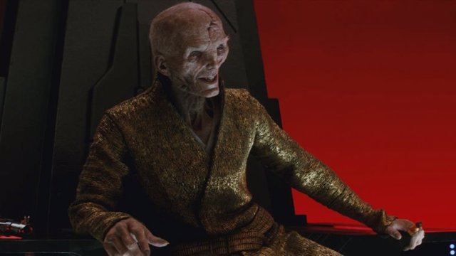 Snoke en Star Wars: Los últimios Jedi