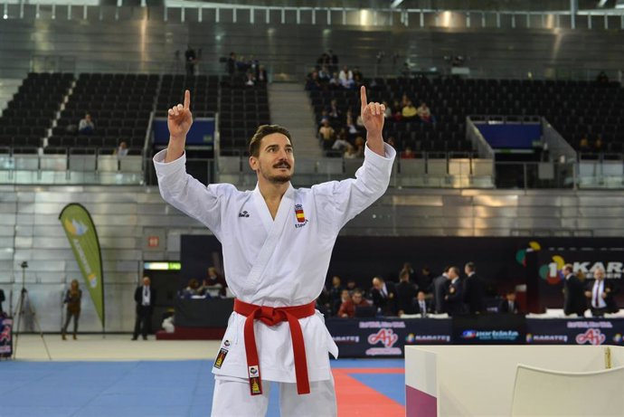 El karateca español Damián Quintero