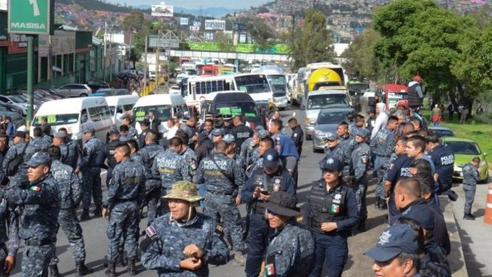 México.- Al menos once muertos en un enfrentamiento entre fuerzas de seguridad y
