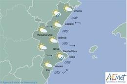 Predicción meteorológica del 1 de diciembre en la Comunitat Valenciana