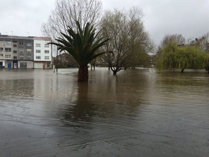 Inundaciones en Carballo (A Coruña) temporal lluvia 