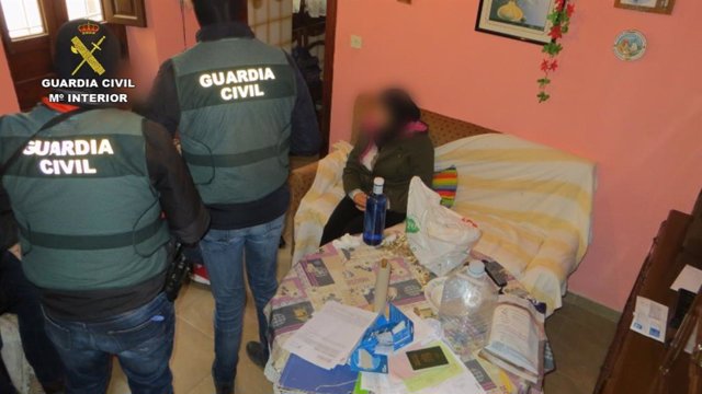 La Guardia Civil desarticula una importante organización internacional dedicada al tráfico de seres humanos