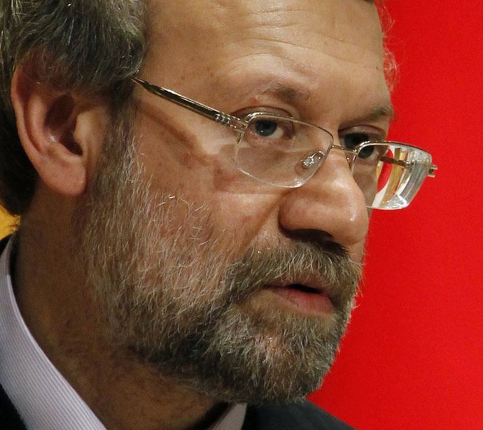 El presidente del Parlamento iraní, Alí Lariyani