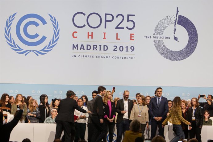 COP25.- Sánchez mantiene este lunes reuniones bilaterales con Pelosi, Guterres y