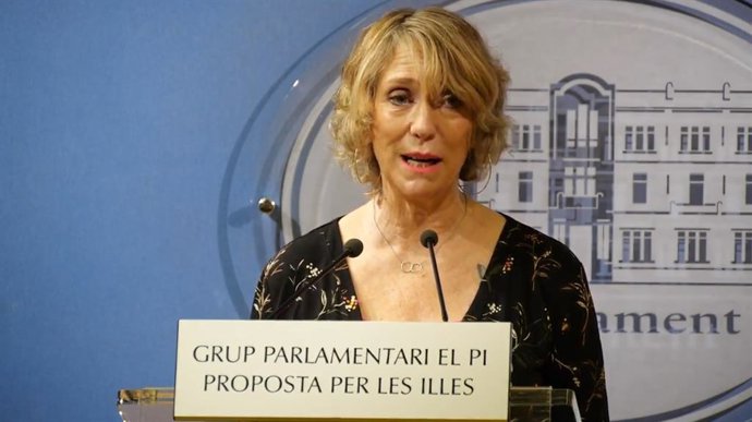 La diputada de El PI, Catalina Pons.