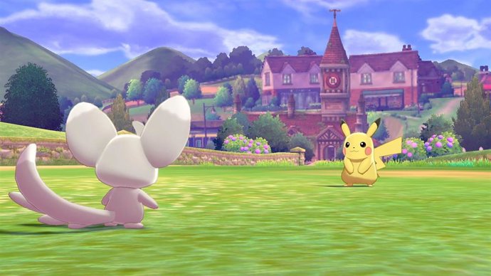 Imagen del videojuego Pokémon Espada.