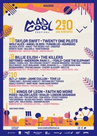 Agotados los primeros 15.000 abonos para Mad Cool 2020