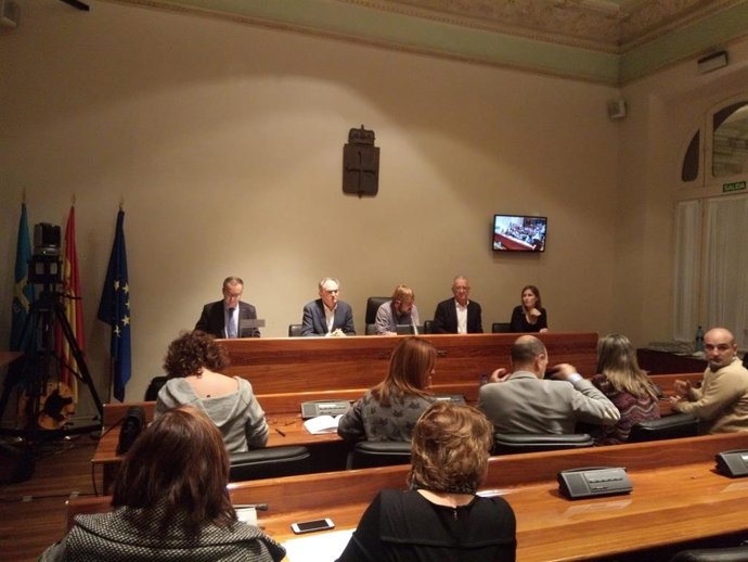 Pablo Fernández, en la comisión de Salud