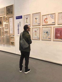 Alumnos de la Escuela Randoniana exponen sus obras en la Bienal de Arte Joven de China